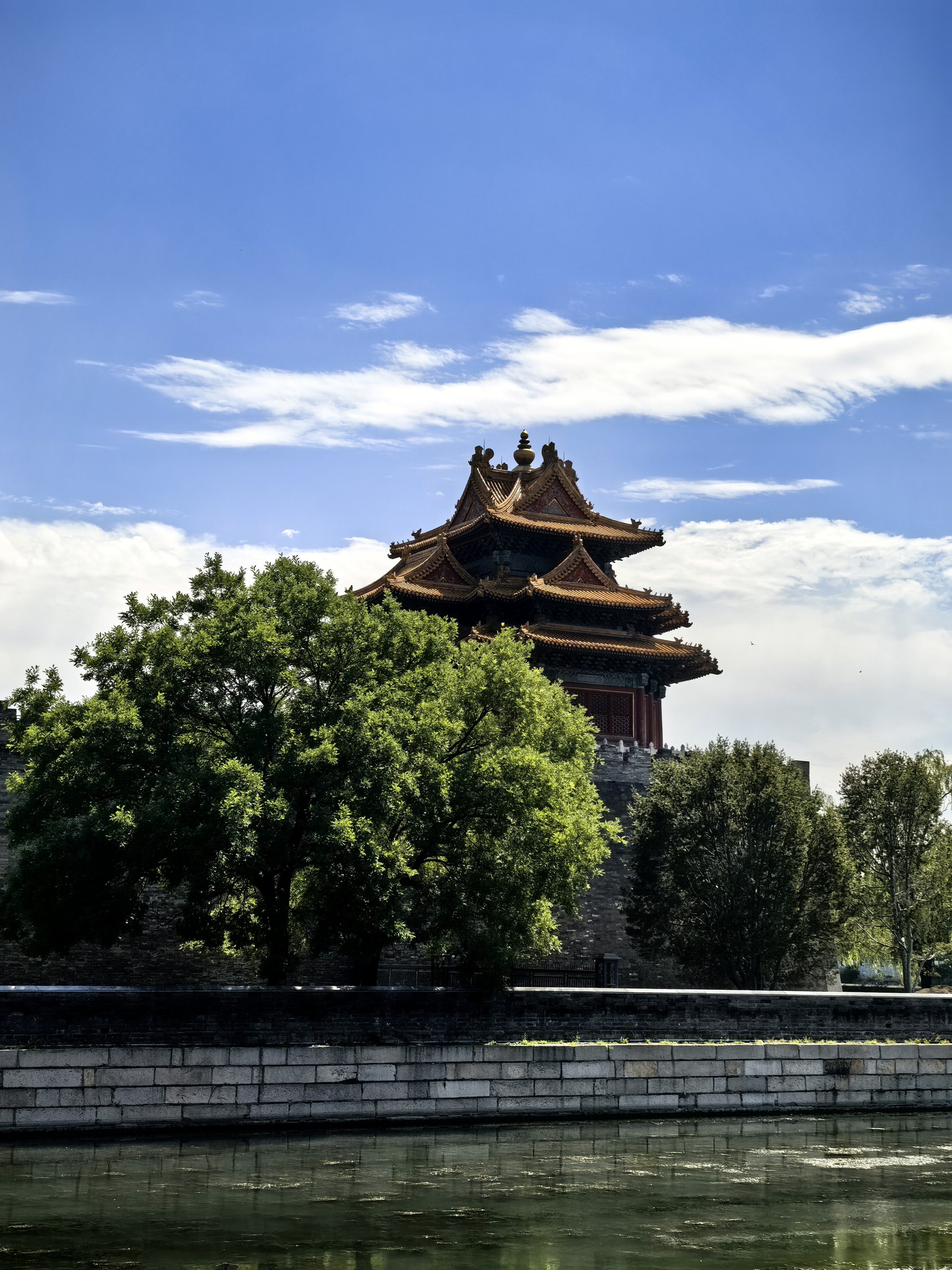 护城河角楼～ 北京·护城河