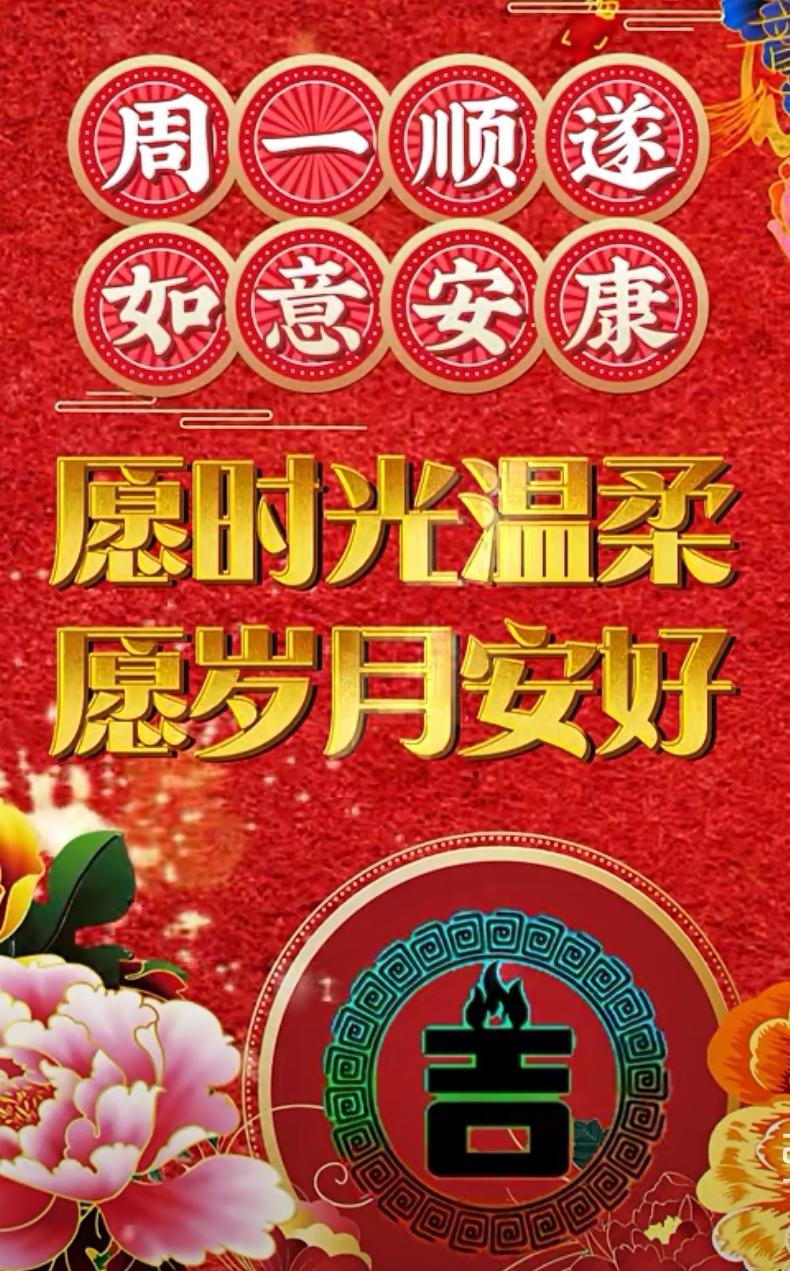 每天的美好祝福，
總是清晨的主題，
用一句溫馨問候，
為新的一天起航，
願平安快