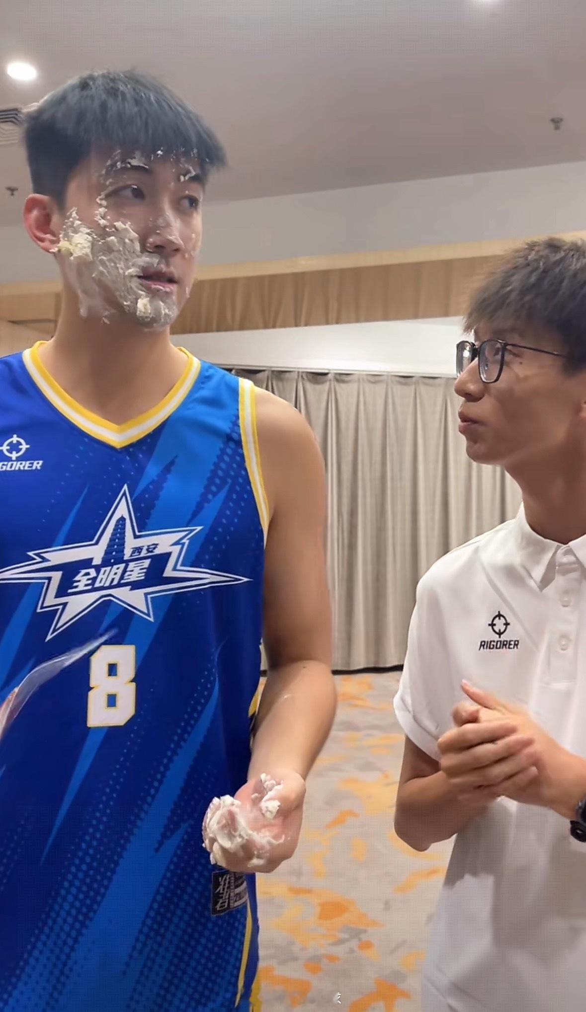祝唐才育 生日快乐🎂！享受NBL全明星赛，在西安吃好喝好！nbl联赛nbl全明