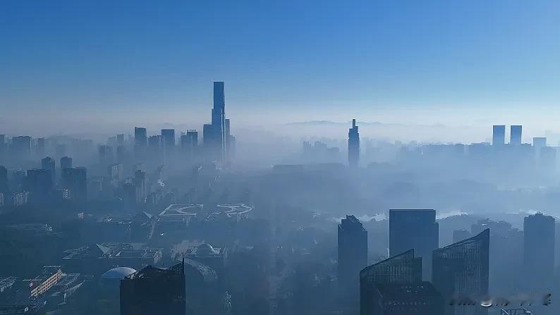 贵州拍照打卡看看贵阳观山湖早晨的样子
