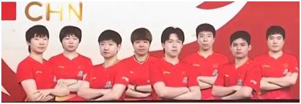 乒乓球混团世界杯第二阶段循环赛排名。
第一名：中国队7胜0负。
第二名：日本队5