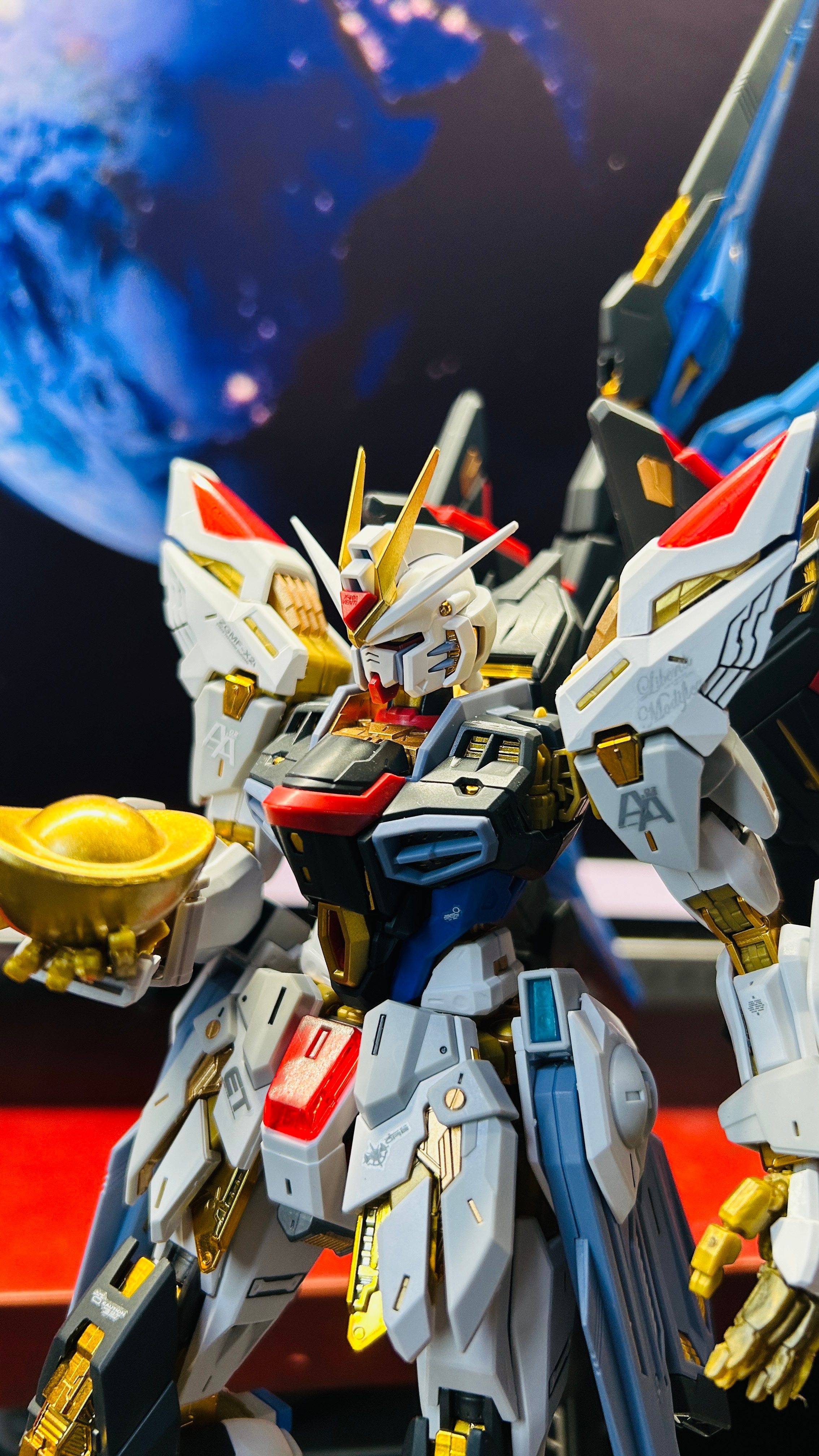 手有点笨，花了16小时才完成，送我的第一个铁粉剑来剑来高达