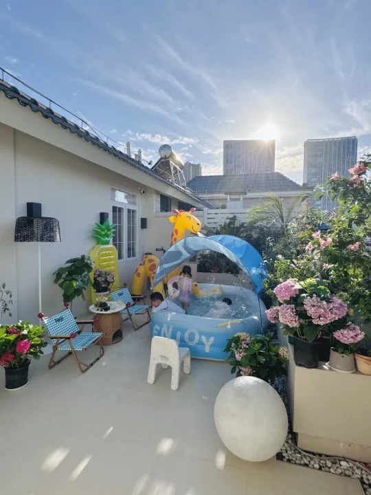 婆婆说：怪不得孩子暑假不愿意来奶奶家～