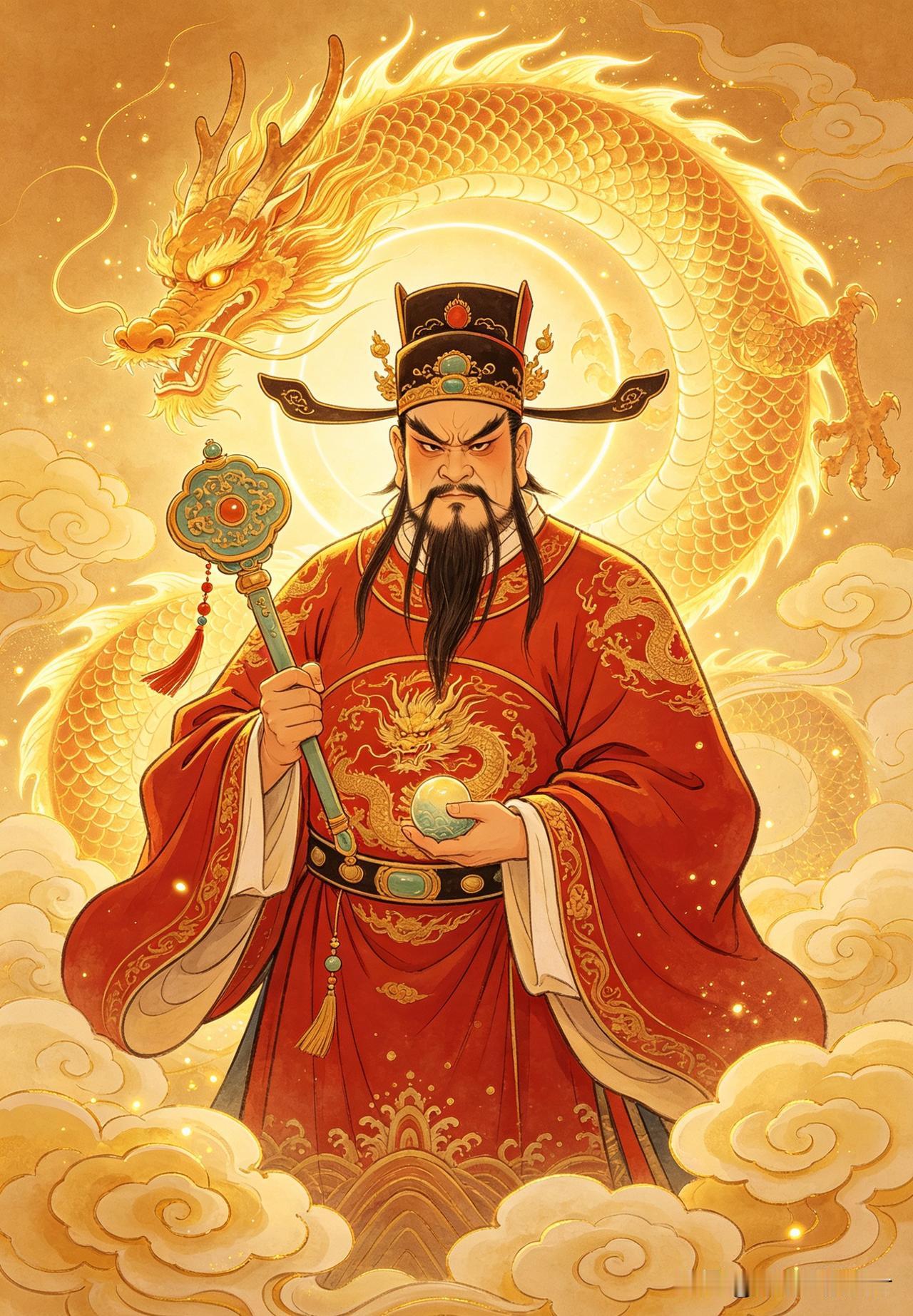 龙五爷财神