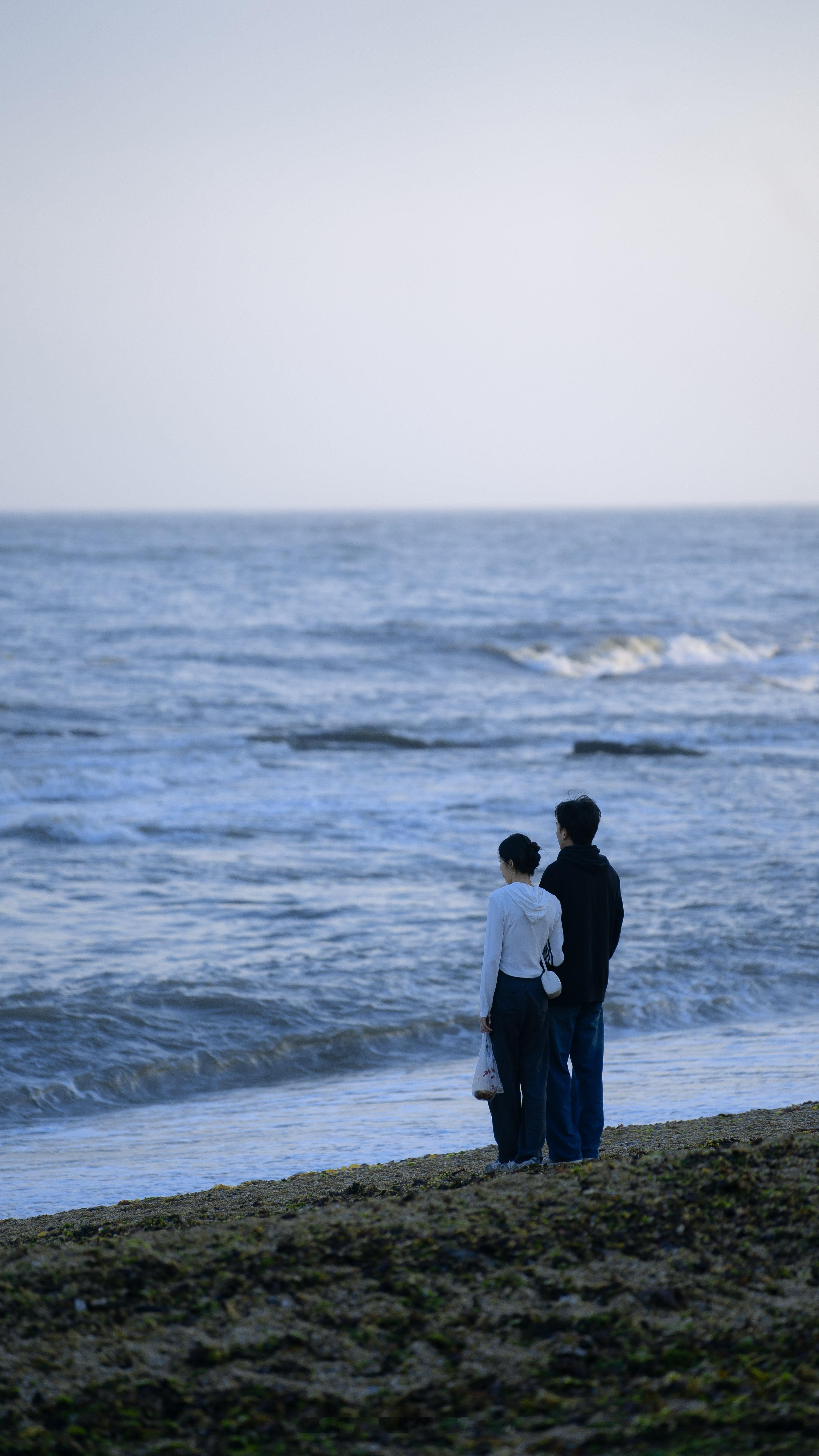 陪你看海的人比海更温柔🌊#说出心底的爱##用影像记录爱# ​​​