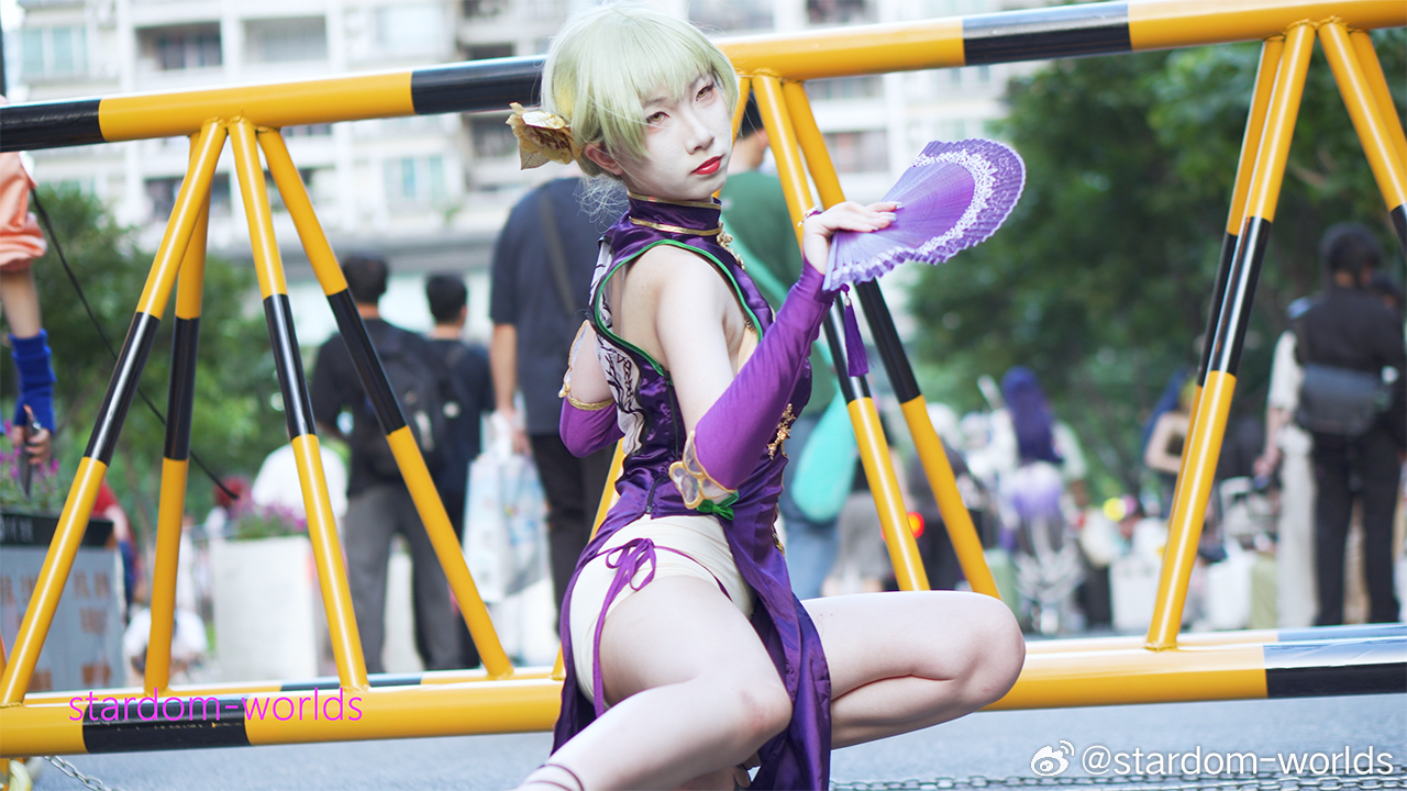 鲁路修 CC旗袍 cosplay 2025广州CICF漫展 