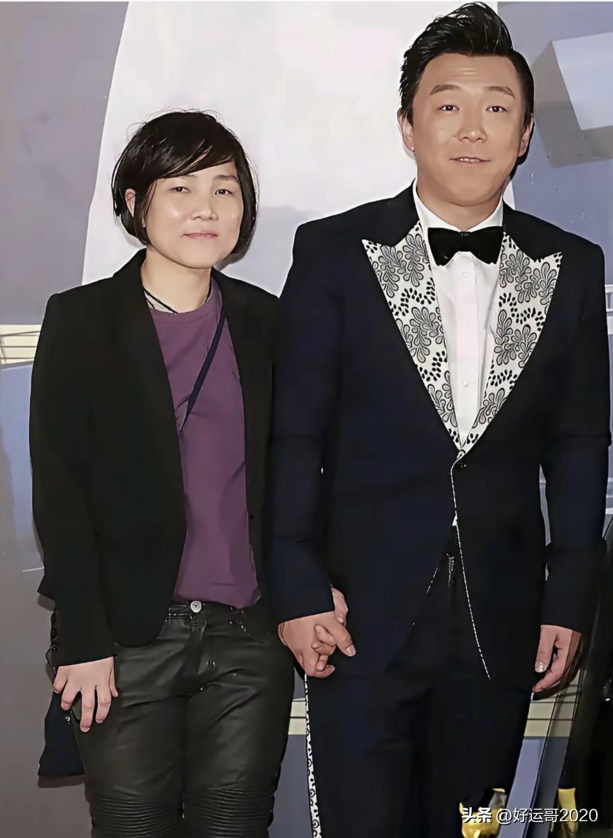 这是黄渤曾公开表示“给他一百亿也不会换掉的妻子”。
她叫小欧是黄渤的妻子，她虽然