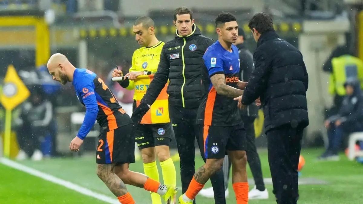 意甲第22轮:国际米兰6比2逆转比萨 