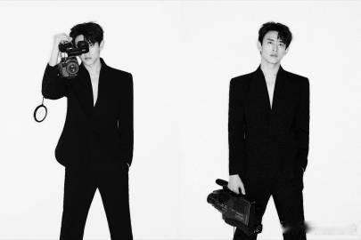 王天辰真空V领开到我心里了 王天辰穿上真空V领西装，野性的帅气中透着一丝优雅，他