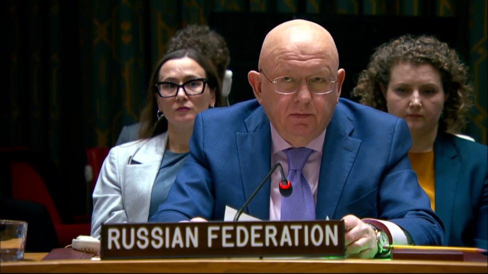 联合国3月1日电 塔斯社报道，俄罗斯常驻联合国代表瓦西里·涅边贾在联合国安理会紧