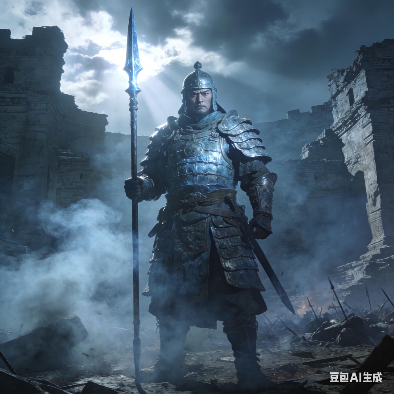 北宋时，南丘有一农家儿子名叫孟岩，他是家中独子，被强征入伍，赴西北与西夏军作战。