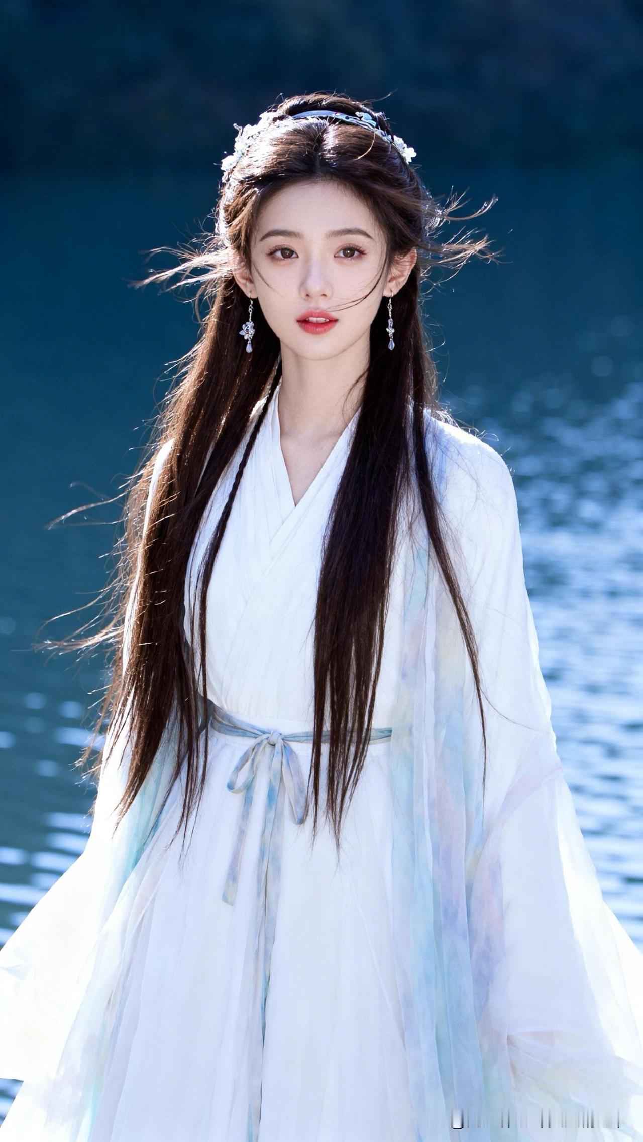 这样的美女仙气飘飘，爱死了