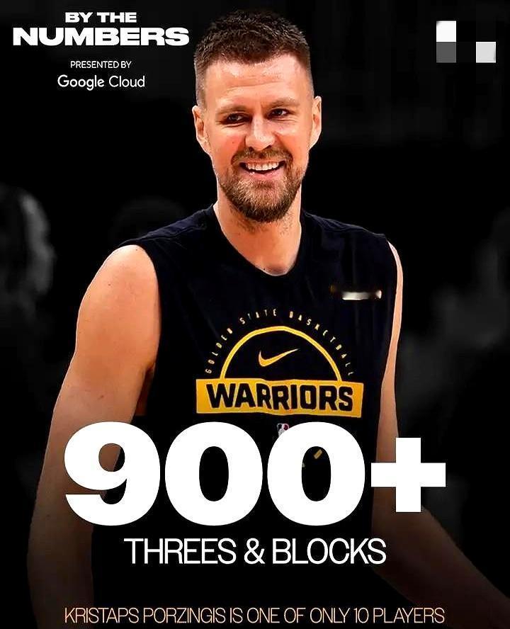 NBA历史仅10人，现役仅5人。勇士队为了这个“玻璃人”，把库明加和希尔德全送走