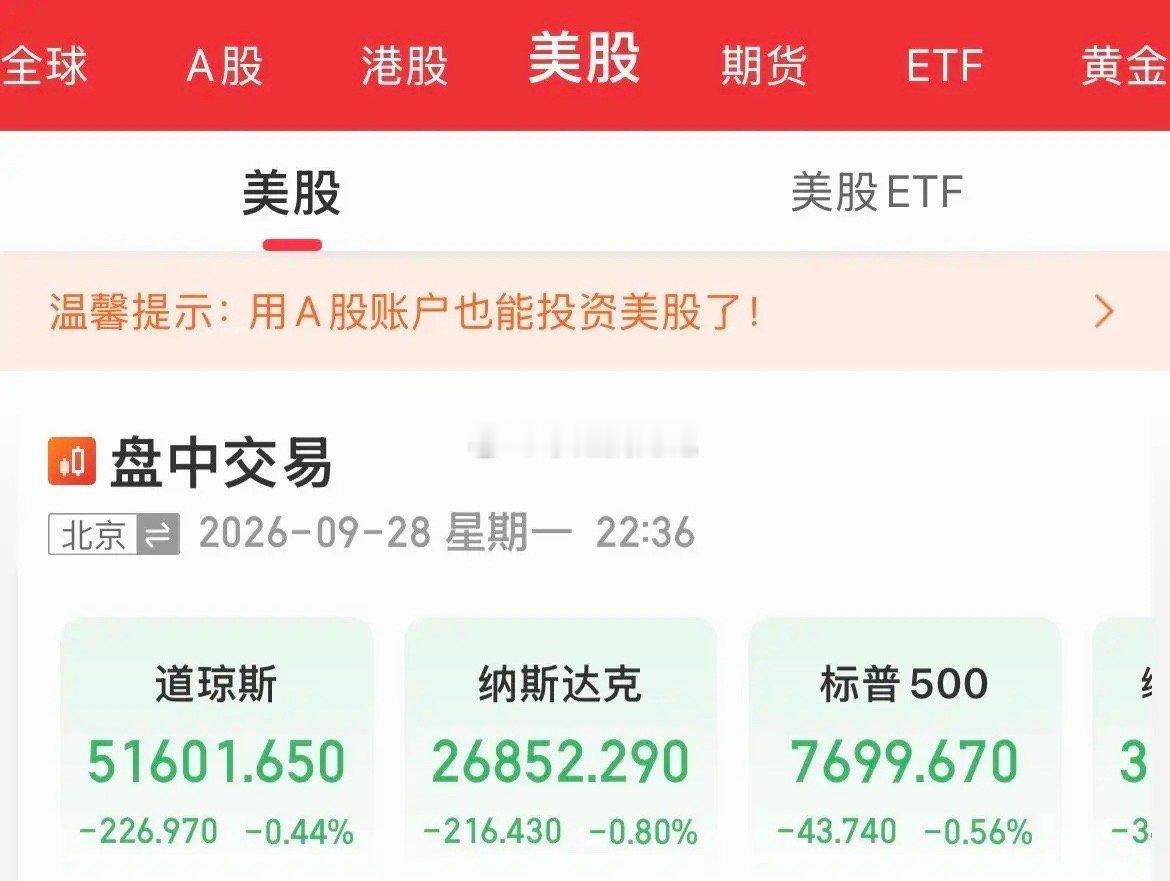 并没有想象中那么悲观！美股开盘了，指数跌幅没那么大，英伟达逆势大涨2.56%，受