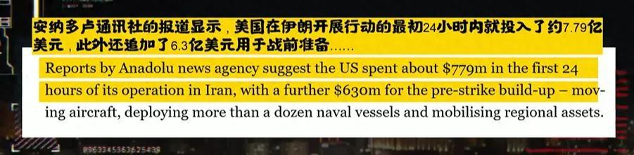 战争成本压垮美国：每日消耗8.9亿，白宫开始找台阶

新华社消息，华盛顿智库分析