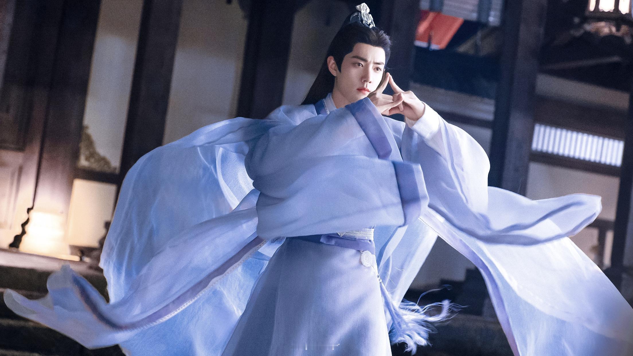 ♡⃝ 𝒍𝒐𝒗𝒆 ʚɞ ☽⋆❥ »»  紫衣师父真的好仙好养眼啊！肖战.时