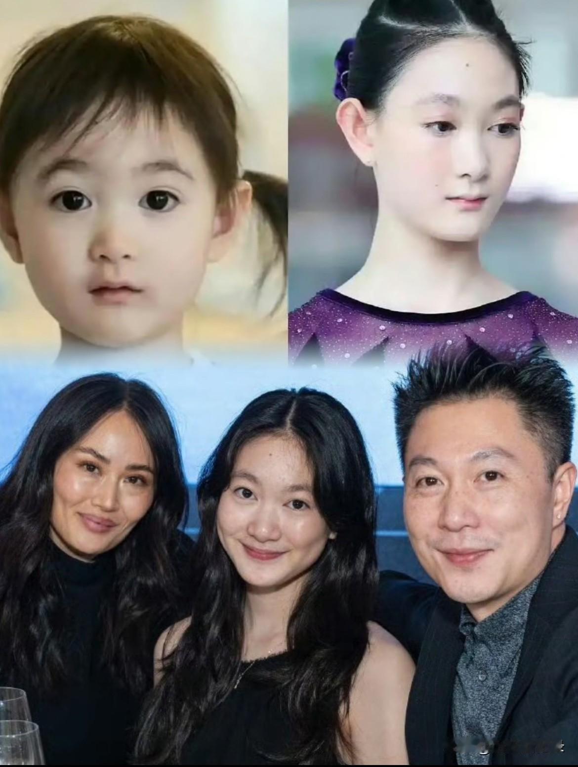 女大十八变，具象化了
李小鹏女儿奥莉长大了
网友总结了一下她的长相
完美的结合了