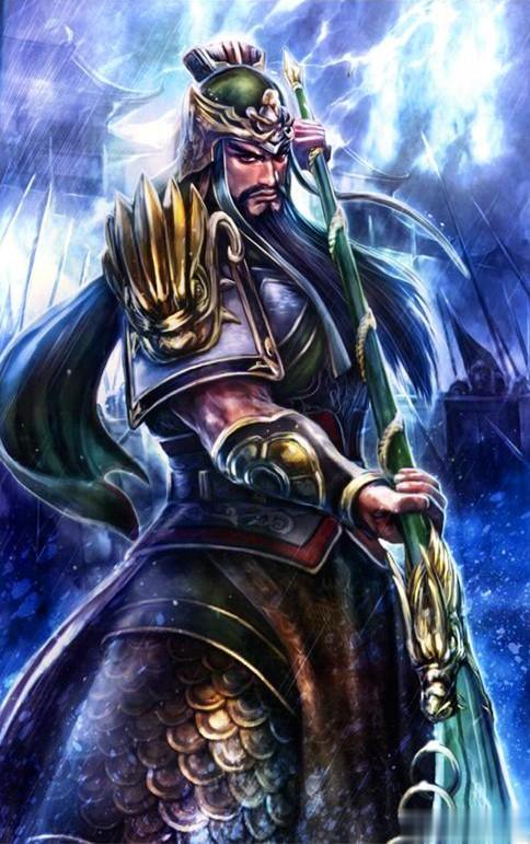 吕布死后留下三件宝物，关羽得到其中两件。

第一件宝贝：方天画戟
在《三国演义》