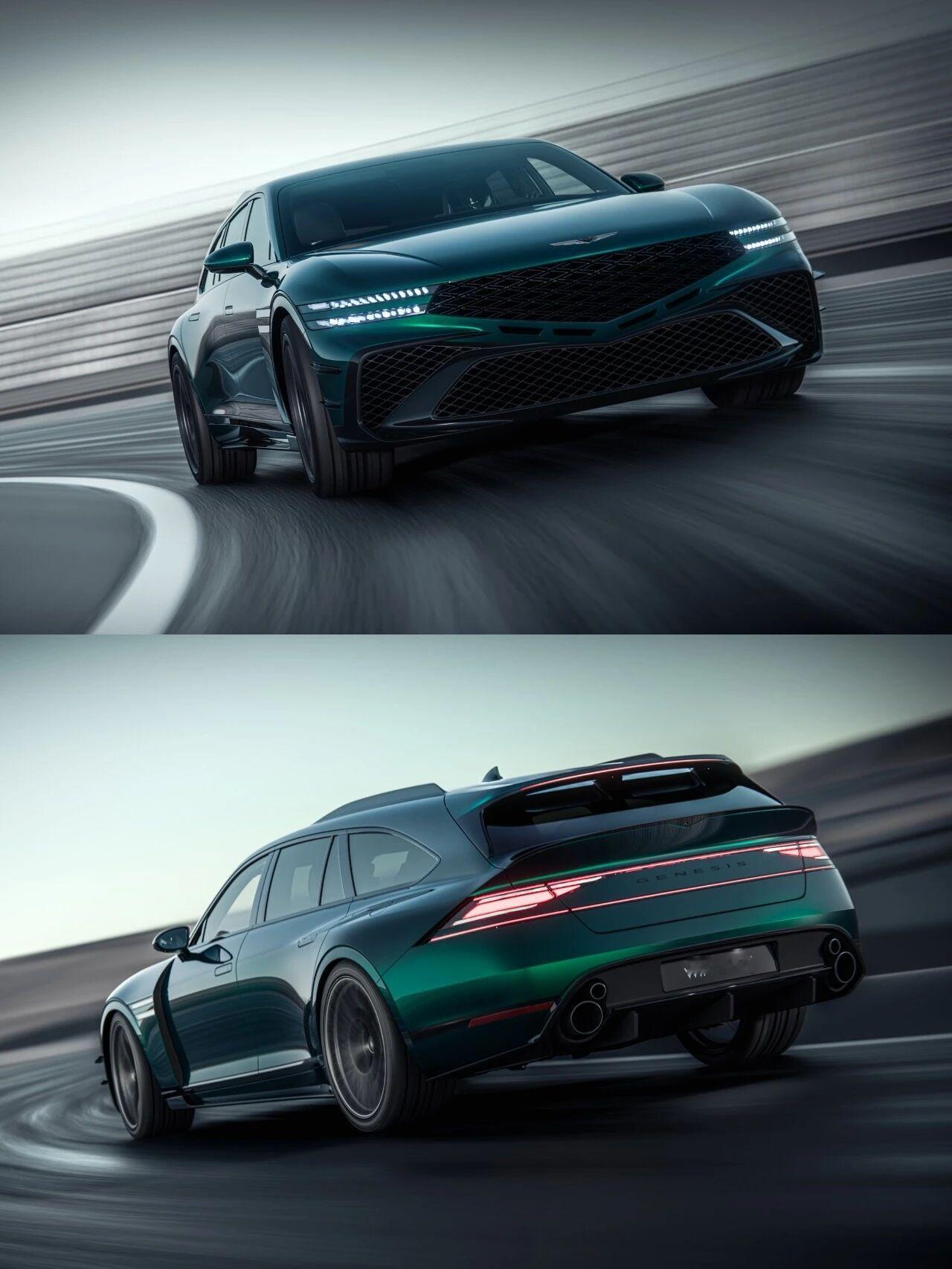 捷尼赛思日前终于发布了Magma高性能部门年度力作G90 Wingback旅行车