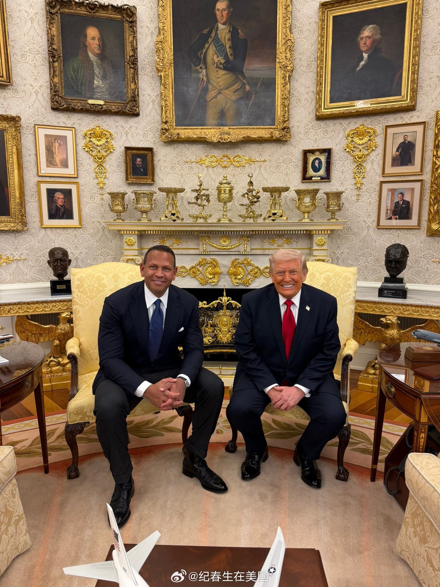 A-Rod到白宫。海外新鲜事mlb美职棒大联盟纽约洋基队mlb热点现场