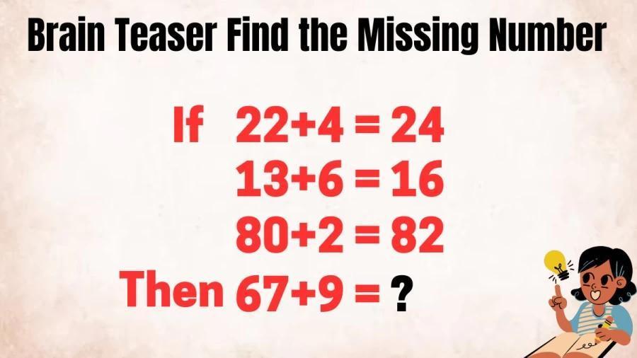 烧脑数字谜题来咯！已知“22 + 4 = 24”“13 + 6 = 16”“80