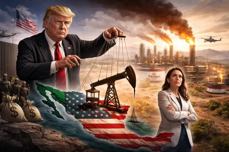 烽火问鼎计划 特朗普已找到墨西哥的“七寸”：剧本早已写好特朗普上演了一出“样板戏