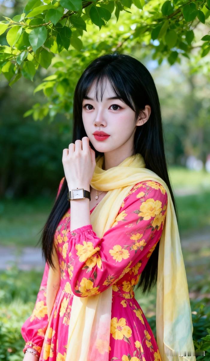 在我眼里，真正漂亮的女人有着独特魅力。不是那种“五官精致、瘦到骨感”的单一美，而