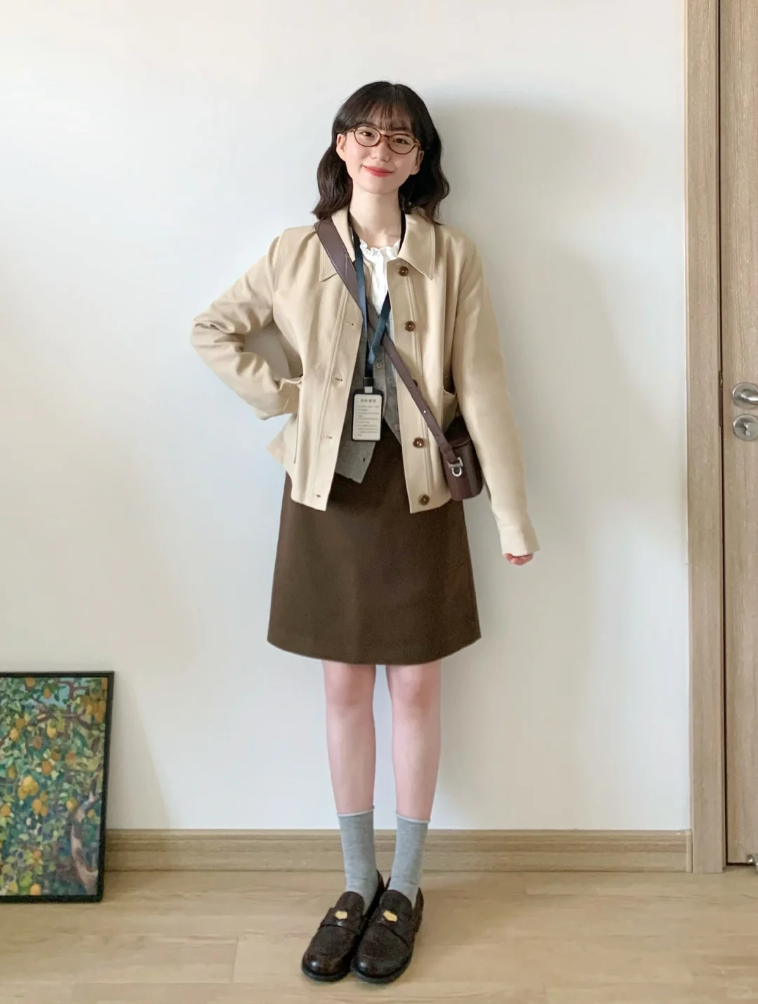 💼秋日高智复古感的穿搭灵感～