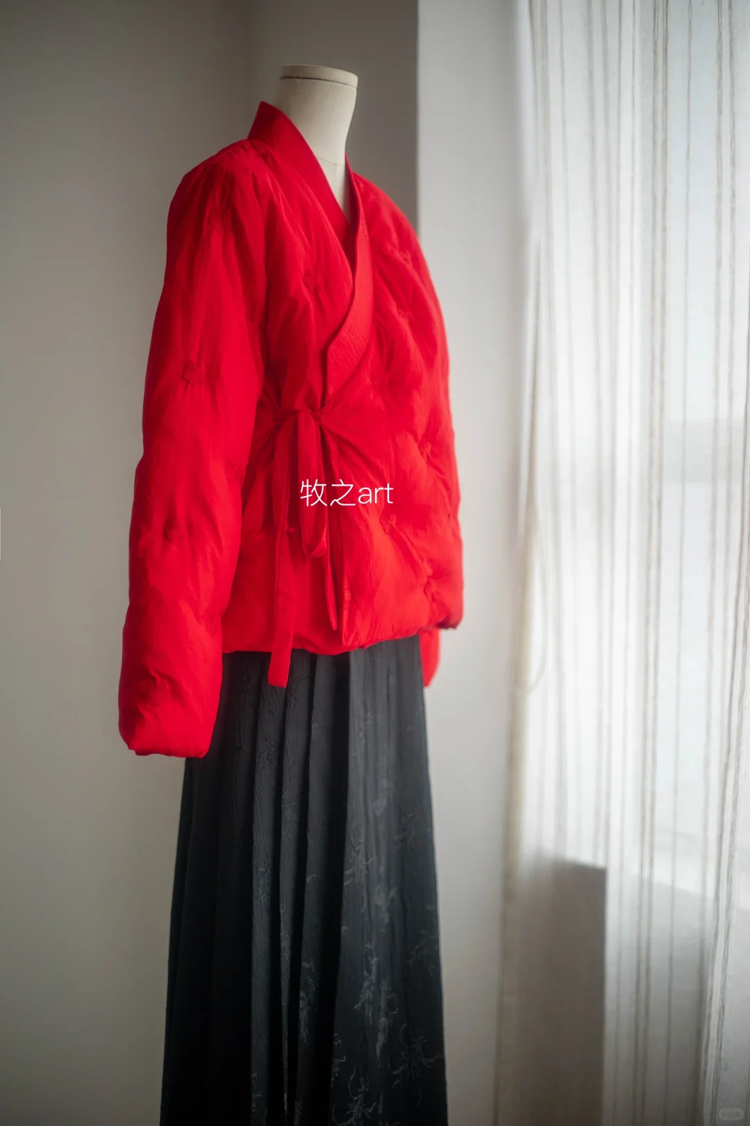 红窗亭｜国风羽绒服过年穿搭