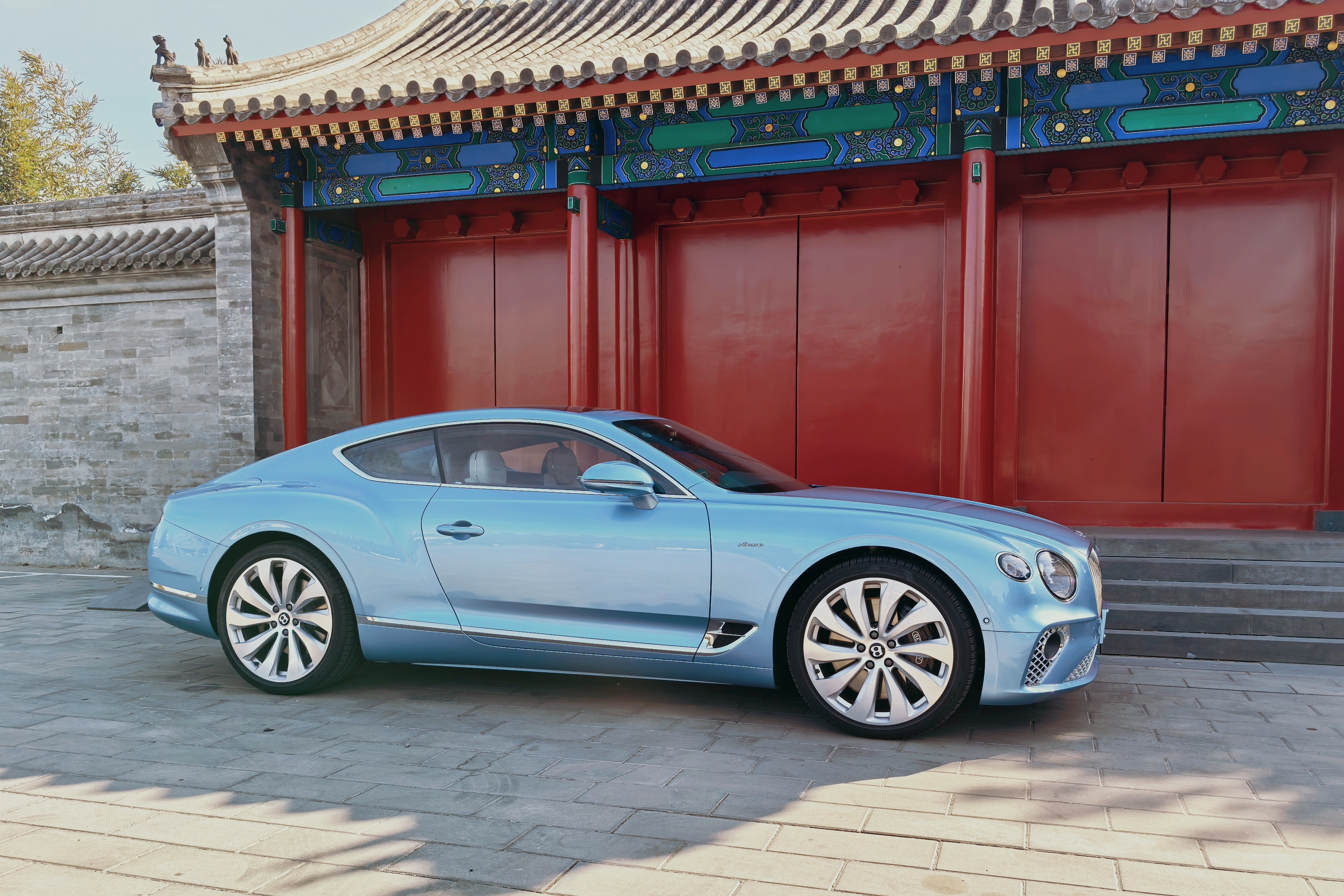 Bentley Continental GT Azure宾利宾利欧陆 才想起来这
