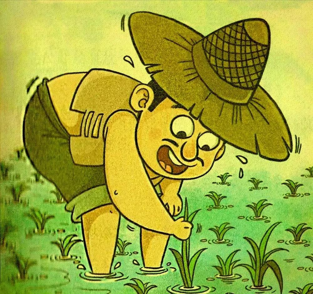 ​看图猜成语：动手动脚健康来，笑口常开心愉快！
题目一：
【解释】比喻急于求成，