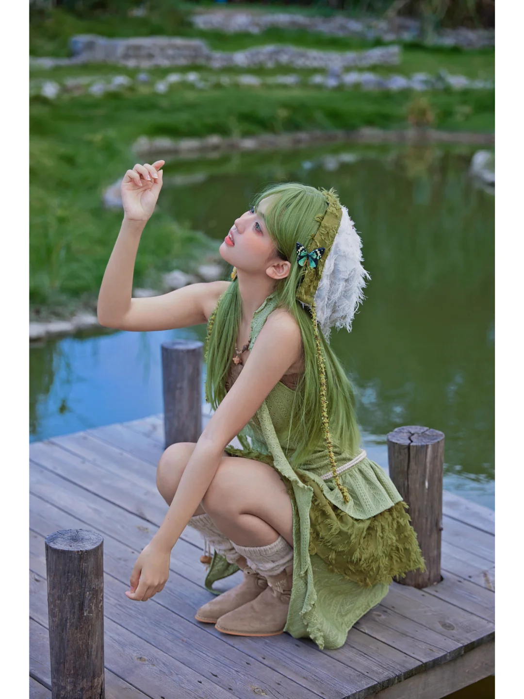 绝美精灵裙！我愿称之为infp诱捕器🦋