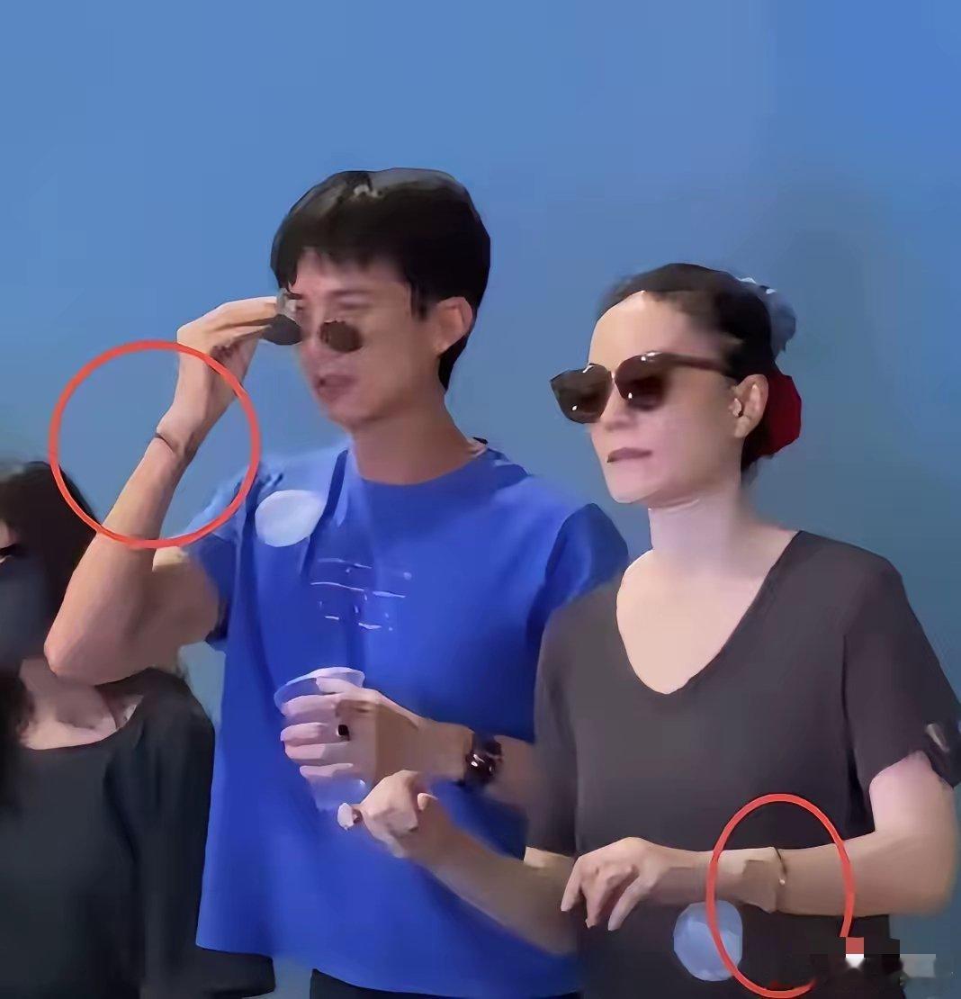王菲这个人真的让人捉摸不透啊她和谢霆锋戴情侣手镯，可她也和男闺蜜戴情侣手镯，这到