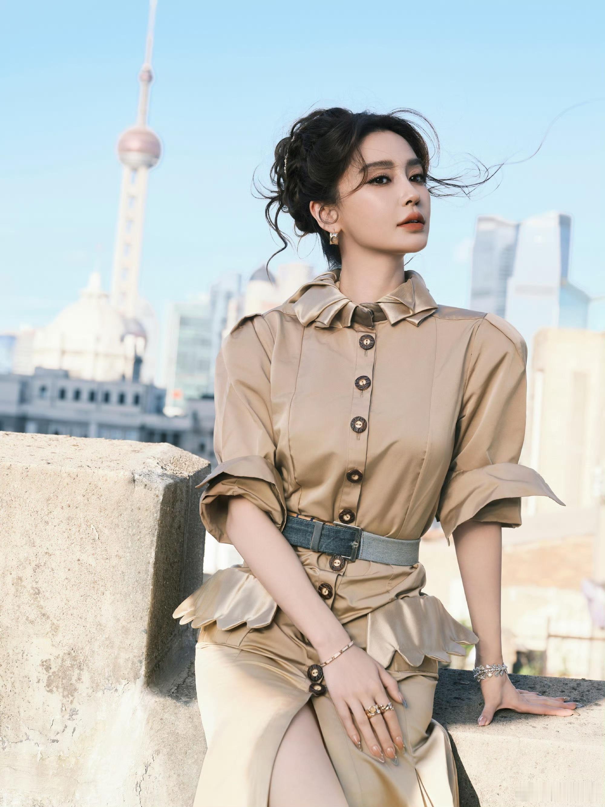Angelababy逆应援给粉丝点奶茶 人美心善的鼻姐🥺🧋 ​​​