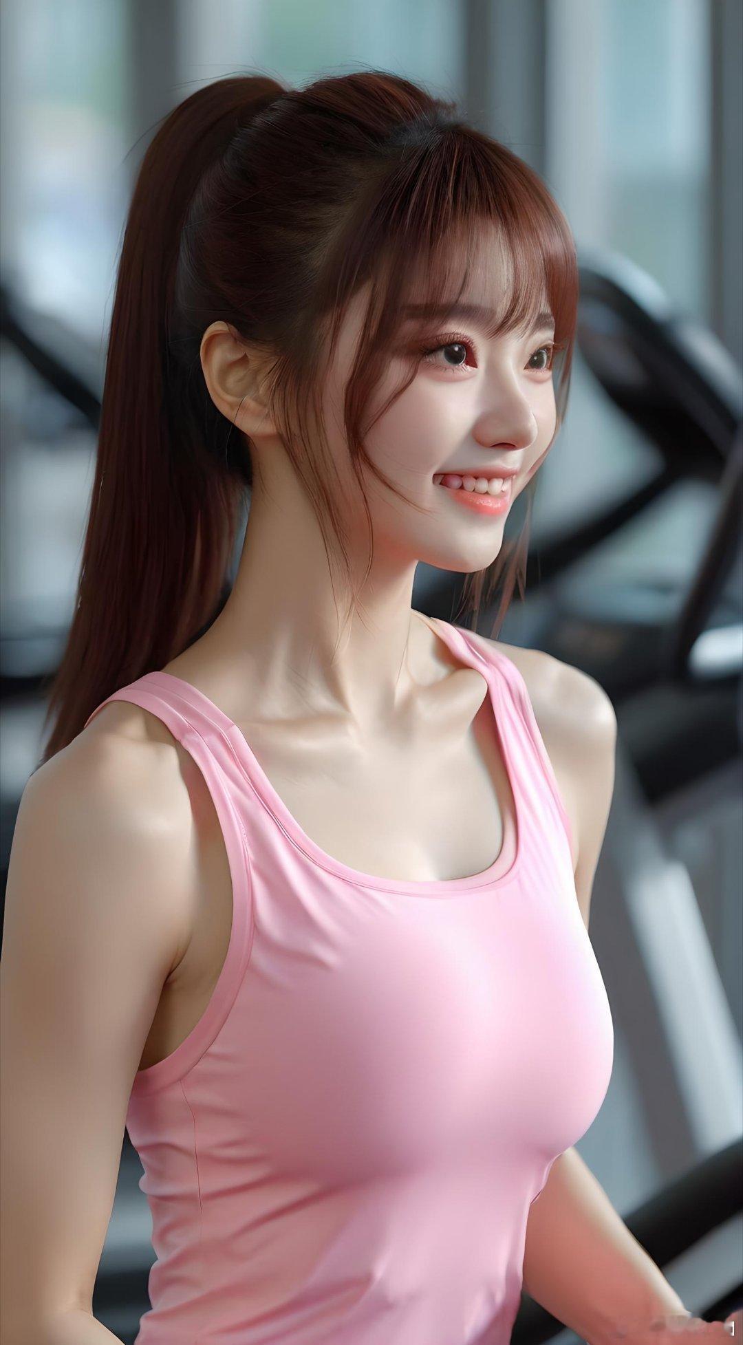 说实话，运动令人开心，难怪我笑得这么嗨#小仙女##运动##说实话# ​​​