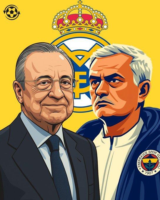 欧洲转会新闻发布会！
★过气主席+过气穆鸟！
弗洛伦蒂诺的终极计划，是让穆里尼奥