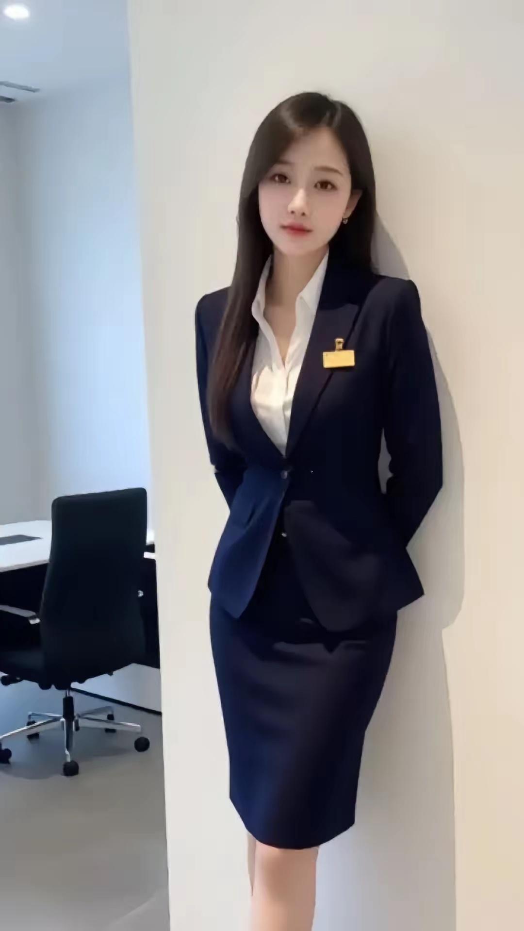 职场女强人，女神！ 