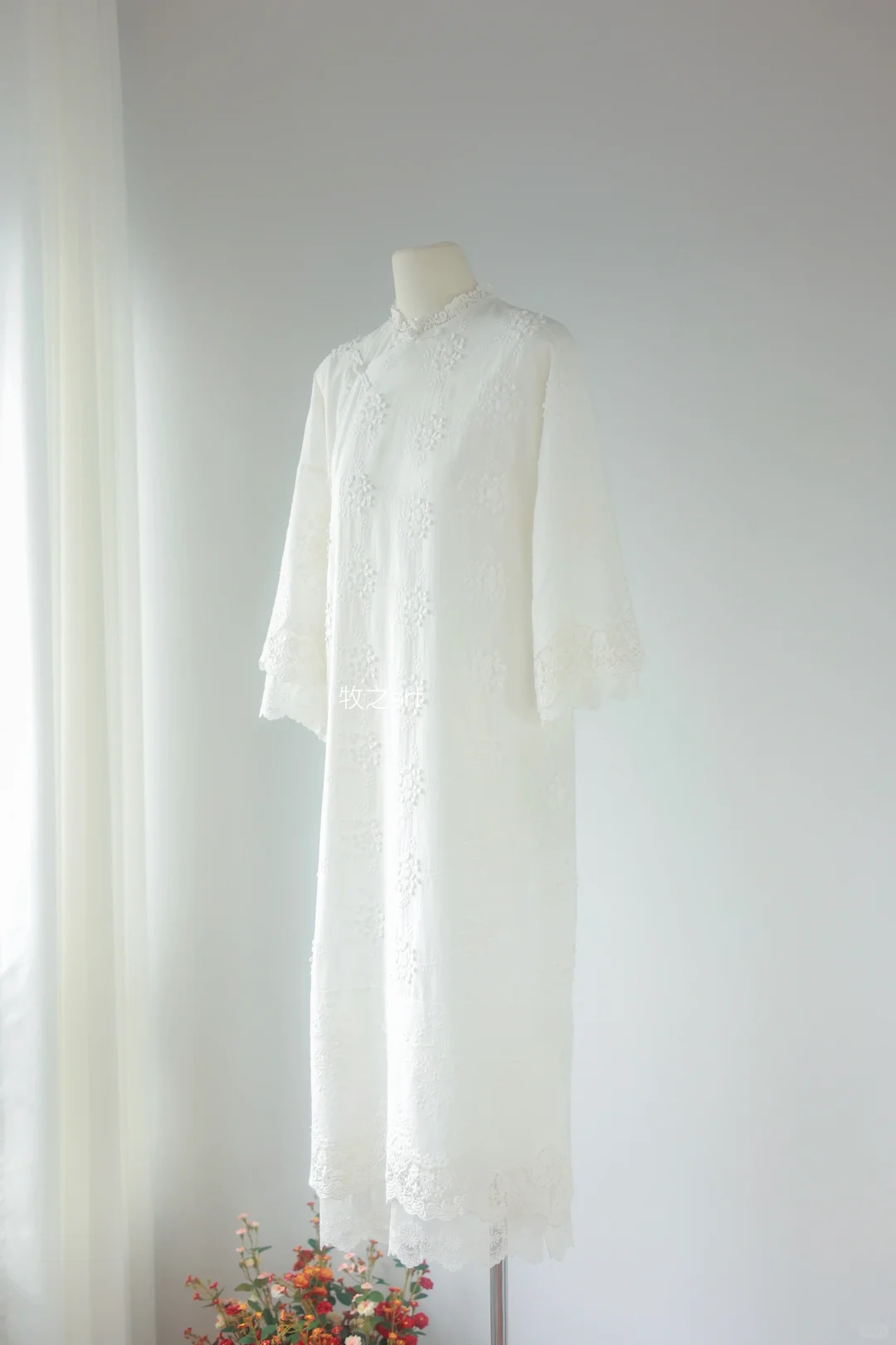 温婉又气质新中式连衣裙