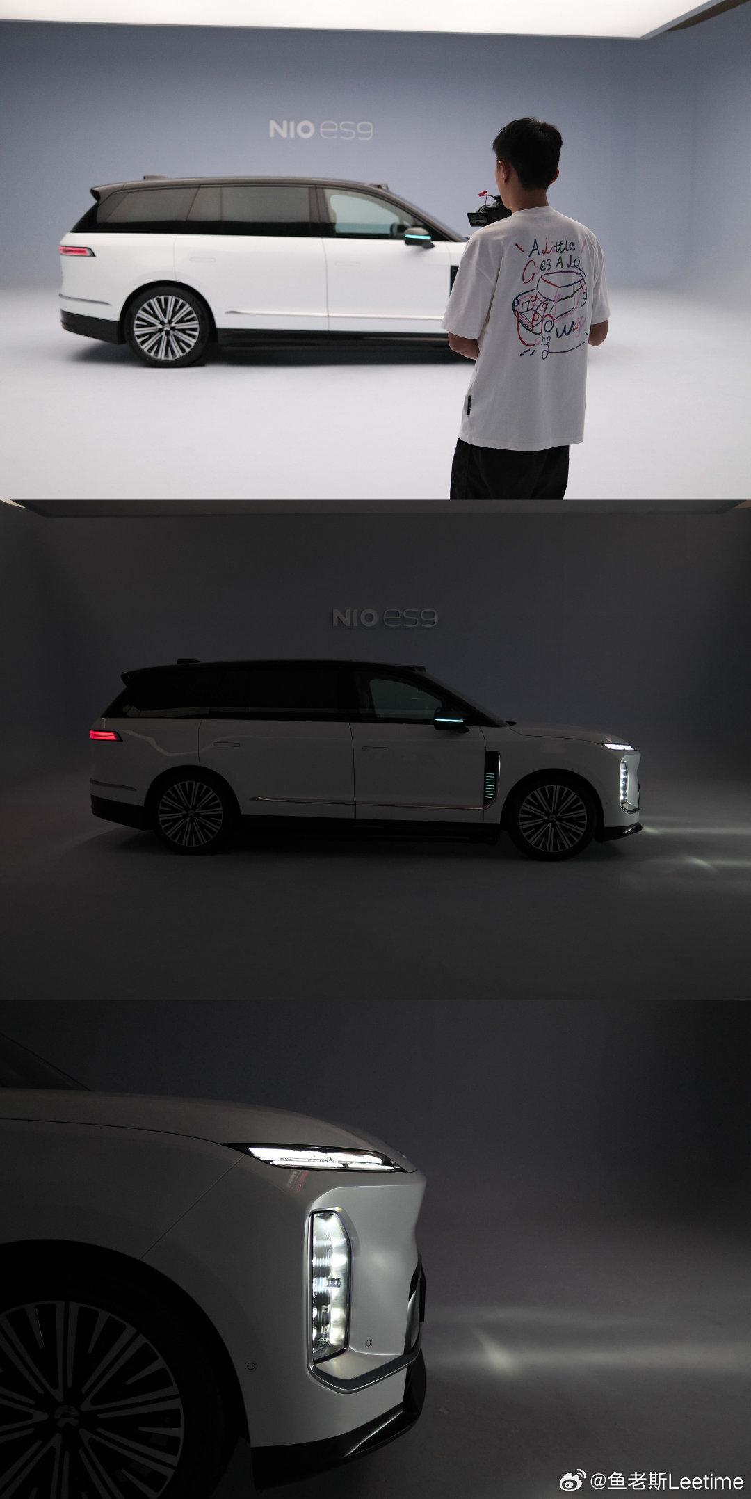 什么是高级的设计？仅凭白色即可看到磅礴、辽阔、从容气度、自信姿态。蔚来非常懂我，