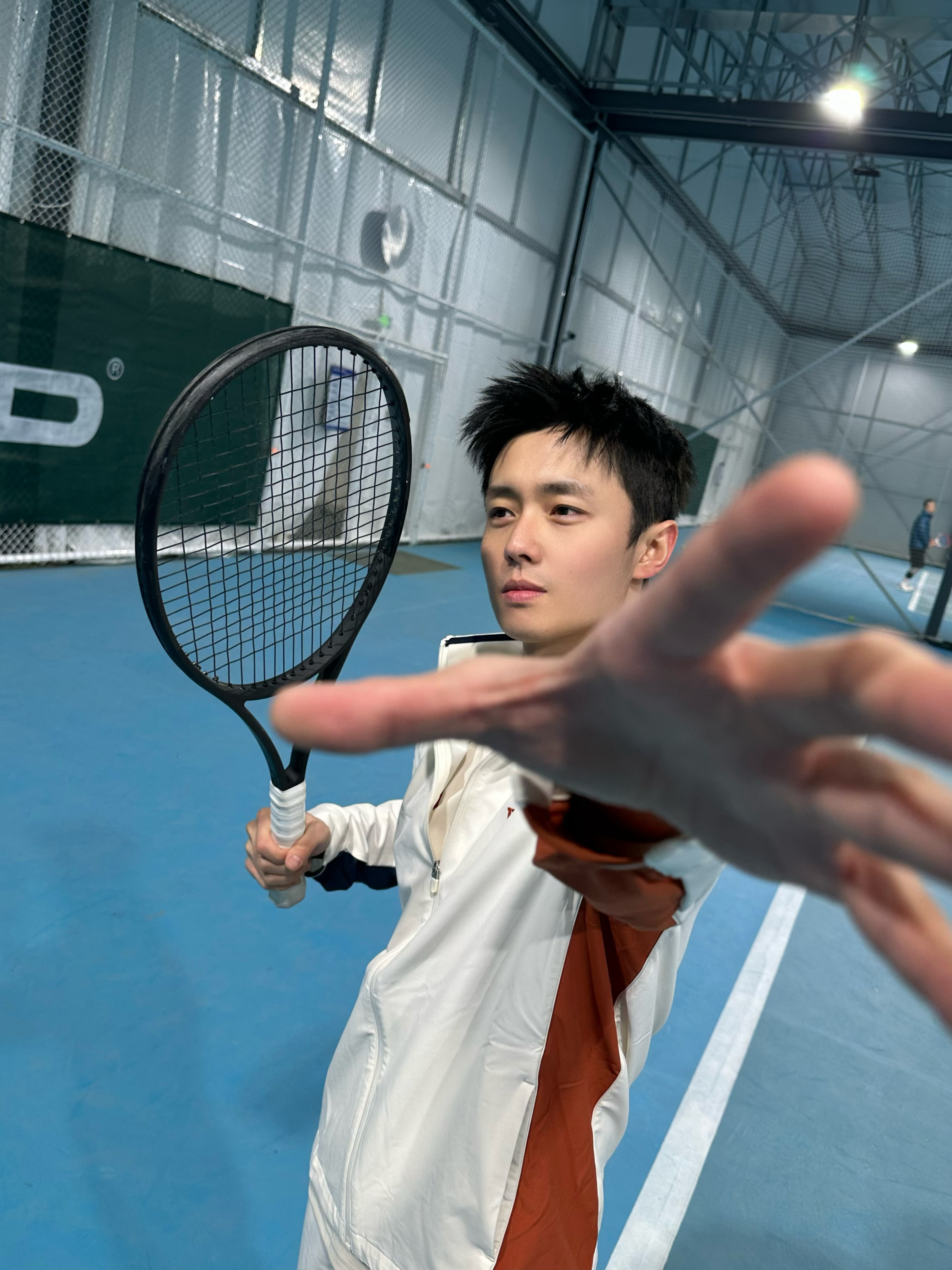 给大家介绍一位加入网球大家庭的新朋友演员翟子路 丨网球talking大会