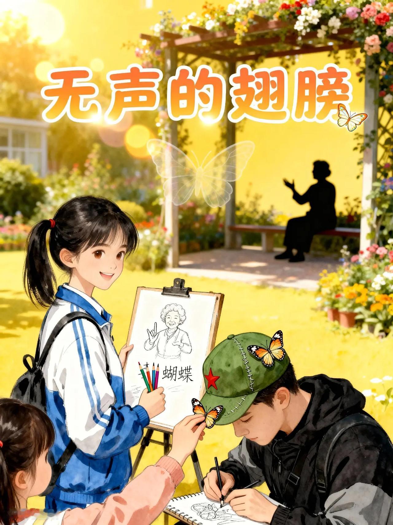 无声的翅膀第3话。故事梗概：听障少年阿默与转学女生林小满，将独居老人李奶奶的日常