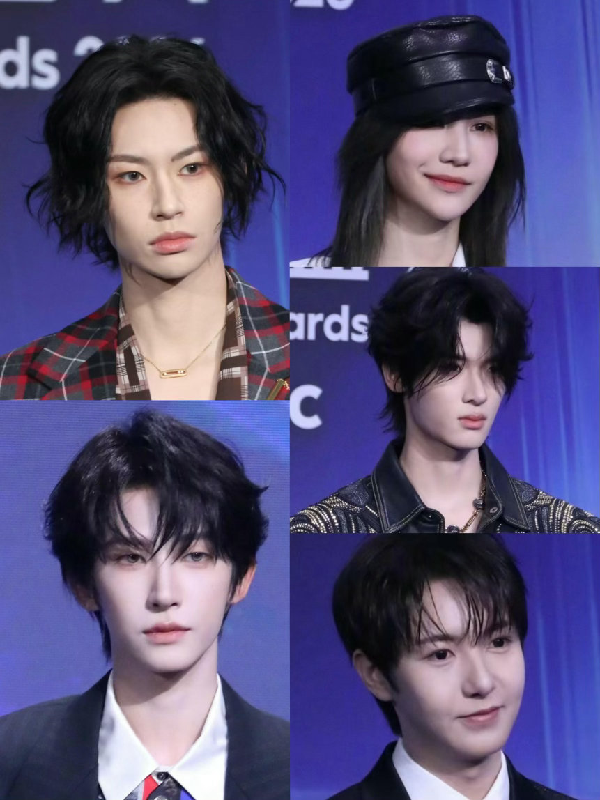 8.16第七届TMEA红毯歌手好多人啊好热闹任嘉伦 周深 黄子弘凡 陈伟霆 朱志