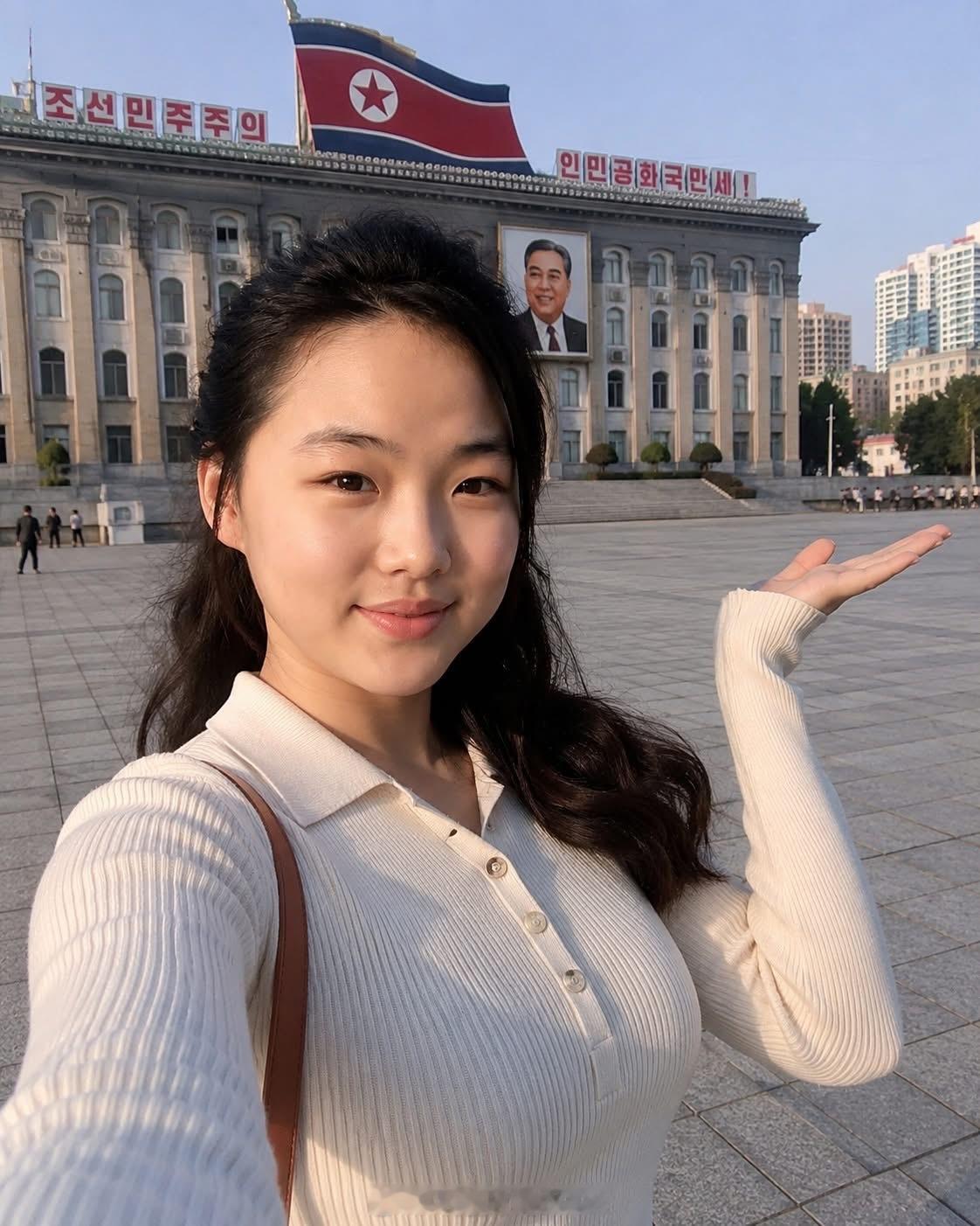 普通女性市民自然美 
