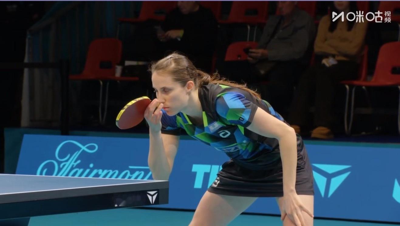 2026欧洲16强女子单打16-8温特3-0单晓娜（11-8 11-8 11-8