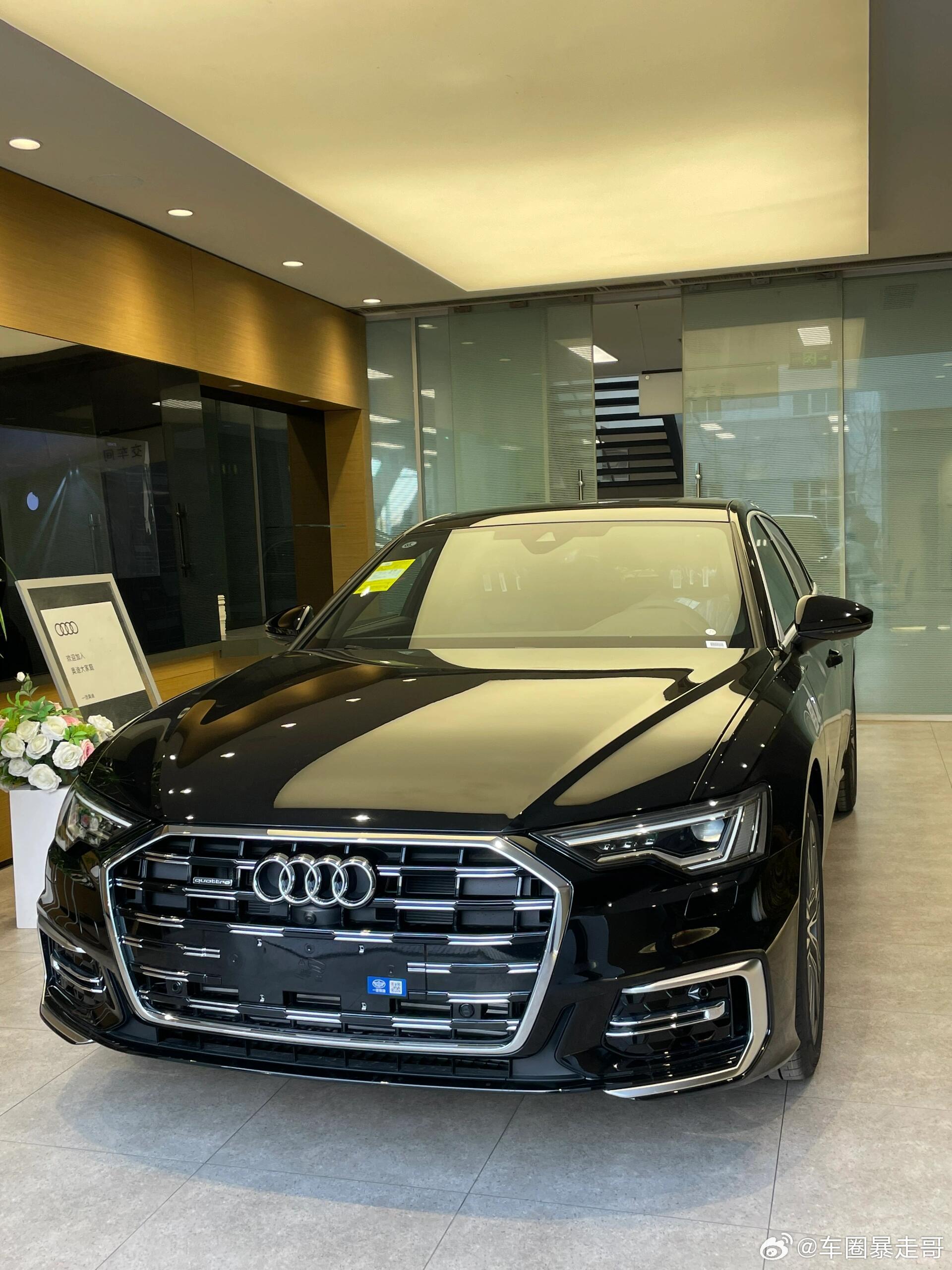 大v聊车 奥迪A6L 55TFSI 闭眼入的车型！同级别真的没有对手 ​​​