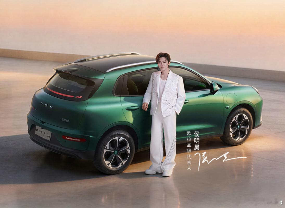 【每人Auto快讯 | 长城欧拉5侯明昊限定版上市】4月13日，长城欧拉5×侯明