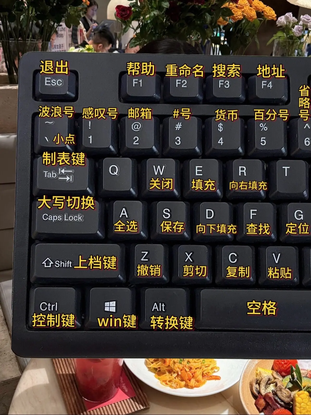 零基础学电脑从认识快捷键开始。