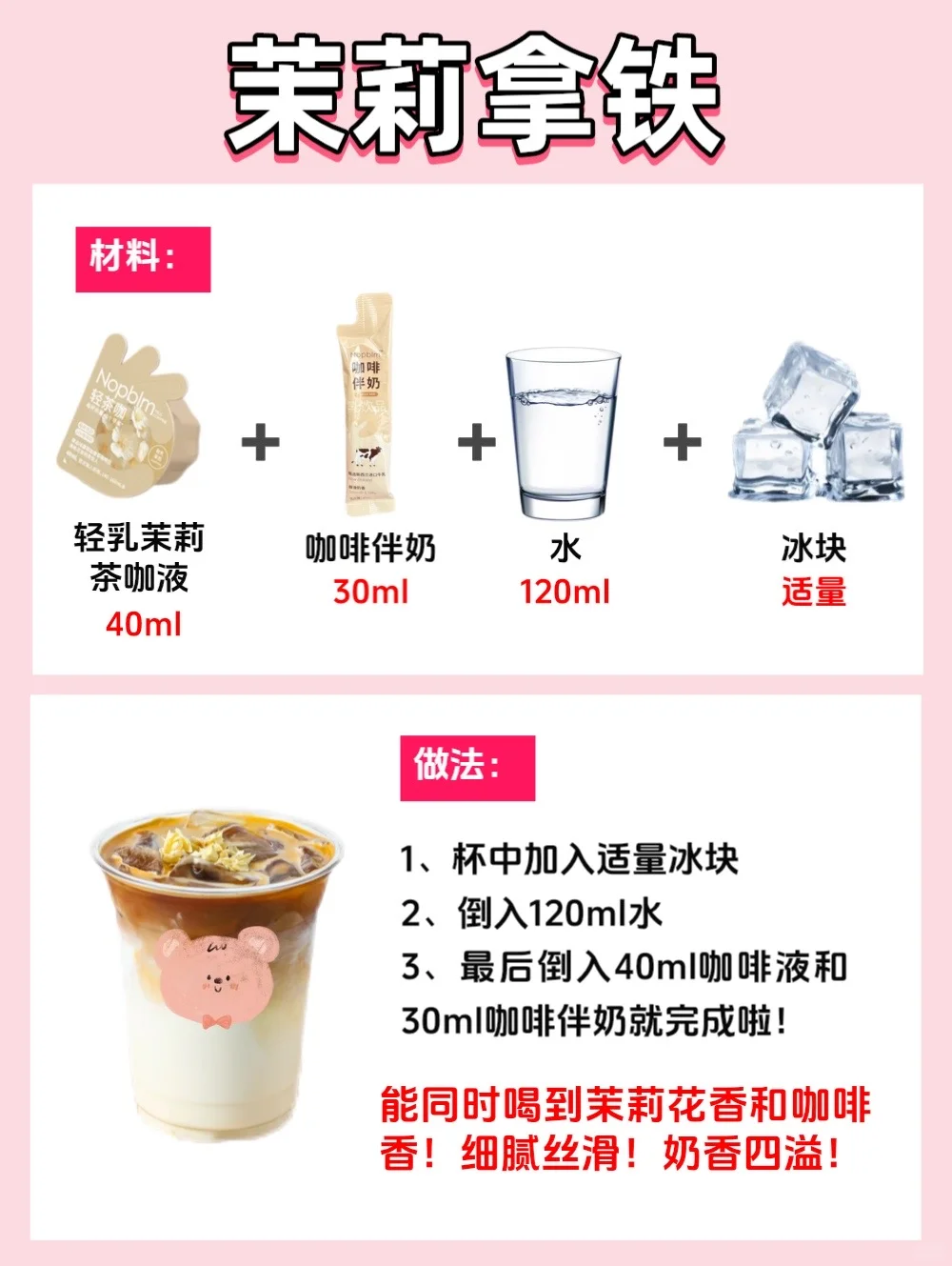一分钟搞定‼️4款自制热门咖啡🔥简单好喝✅