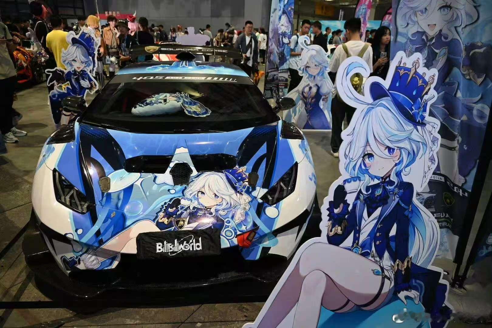 亚洲最大痛车漫展的含金量 从街头神车到千万超跑，800辆痛车在BW集体“二次元化