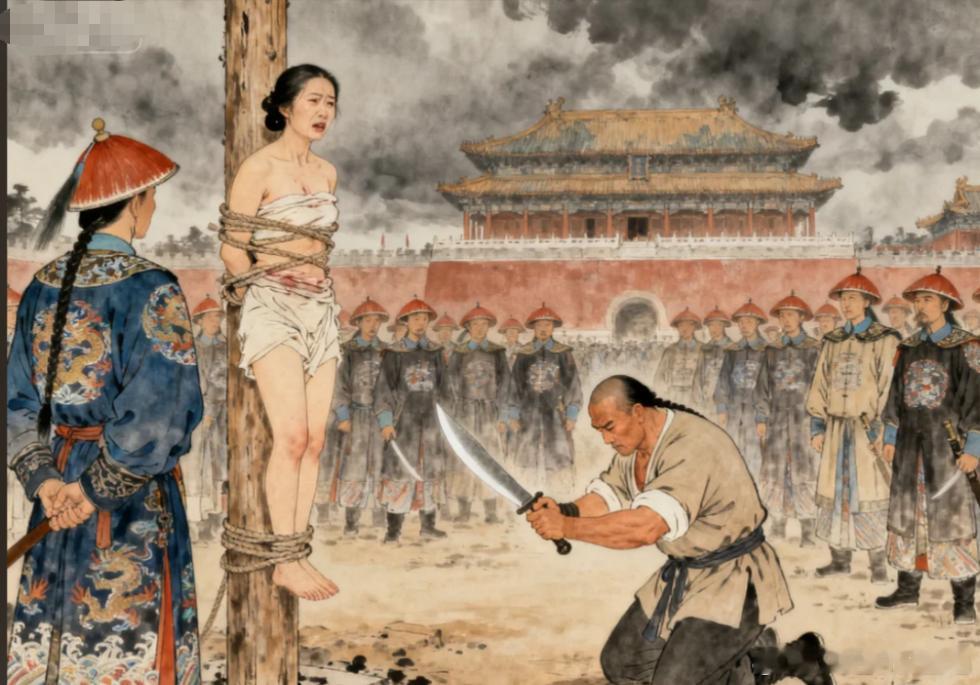 清朝唯一被凌迟的公主：皇太极对亲姐姐下死手，这场权斗案杀了千余人这是大清开国史上